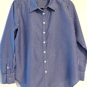 Ann Taylor Striped Relaxed Perfect Shirt